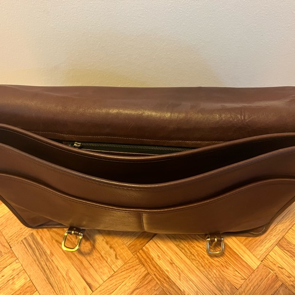 VINTAGE COACH Men’s Briefcase Brown - Picture 3 of 5